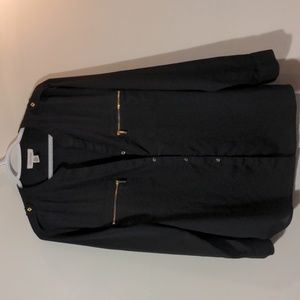 Calvin Klein lightweight blouse with gold details XL